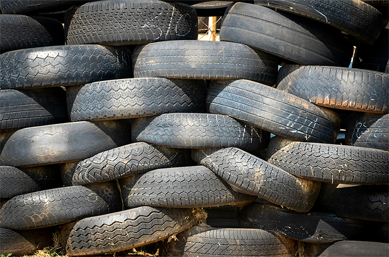 Desulfurization of Waste Tire Rubber by Multi-stage Screw Extruders